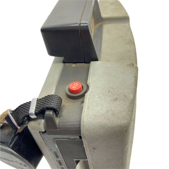 Polaroid Land Camera Automatic 210 Silver Black Fab Pop Up Lens Portable 6.5" - Picture 7 of 16